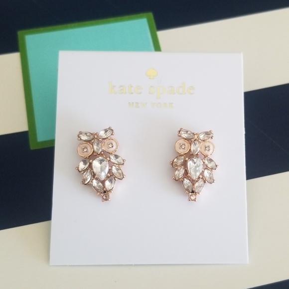kate spade Jewelry - kate spade owl earrings
